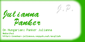 julianna panker business card